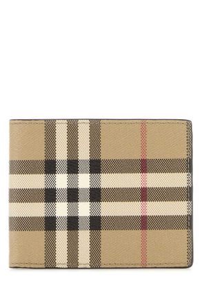 Burberry Printed Canvas Wallet