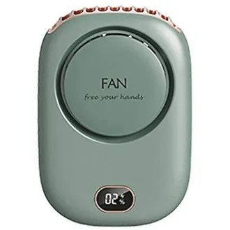 C&A Ventilador Usb Recargable Ventilador De Viaje Port&aacute;til Silencioso Peque&ntilde;o El&eacute;ctrico Ventiladores Verde