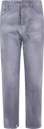 Dsquared2 Heren, Jeans, Grijs, Maat: XS
