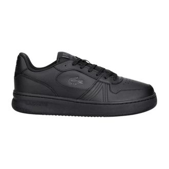 Lacoste Schoenen, Heren, Zwart, 46 EU, Leer, L001 Set Leren Sneakers