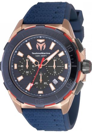 Technomarine TM-725025 Mens Seven Seas Watch - Rose Gold - One Size