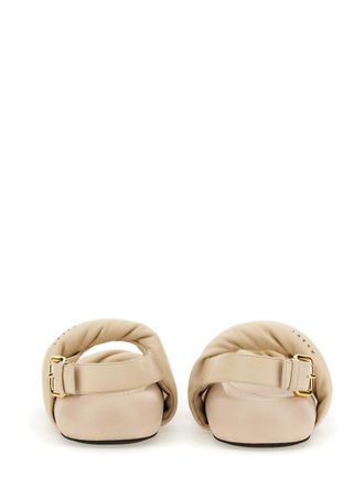 Marni Leather Sandal - Ivory