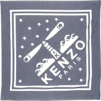 Kenzo Lighthouse Large Scarf-Uomo