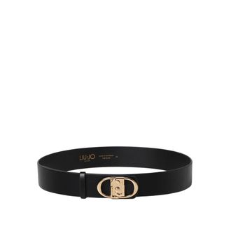 Liu Jo Stylish Black Belt with Buckle Detailing - female - Liu Jo - Belts - Black - ONE SIZE - Accessories