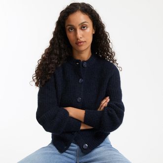 La Redoute Collections Gebreid vest in mixed alpaca, Signature AMBROISE