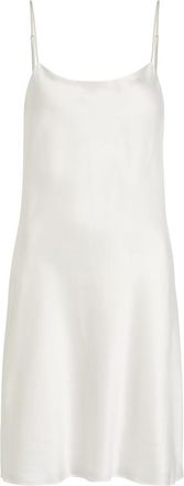 Olivia Von Halle Venus Silk Night Dress - Ivory - XL (UK16 / XL)