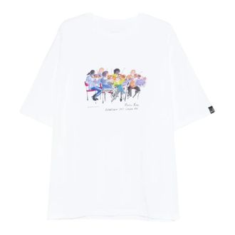 Martine Rose T-Shirts, male, White, Size: XL Oversized S/S T-Shirt