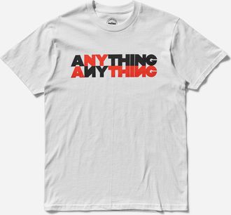 aNYthing Men s My Little Underground T-Shirt White