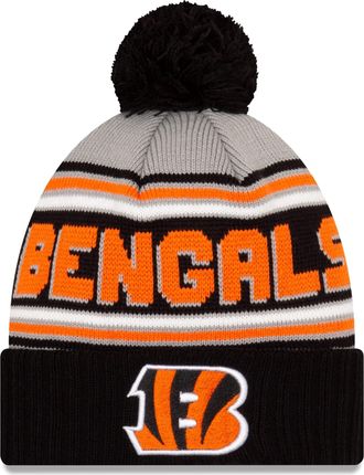 New Era Cuffed Football Knit Cheer Beanie Hat with POM POM - NFL Winter Knit Toque Cap