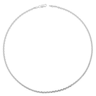 Orphelia WoMens 925 Sterling Silver Necklace - ZK-2627 - One Size