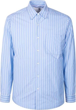 Prada Shirt - Heren - Zakelijke Overhemden - Blauw - L - Overhemden