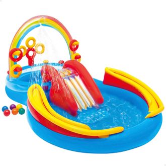 OEM Piscinas Y Lavabos Infantiles Unisex Rainbow Ring Play Centre, 297x193x135 Cm