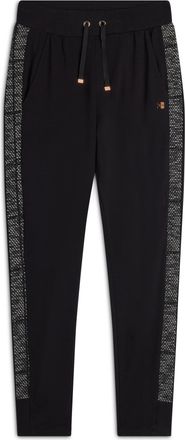 Freddy Pantalone donna in felpa viscosa con inserti jacquard knit