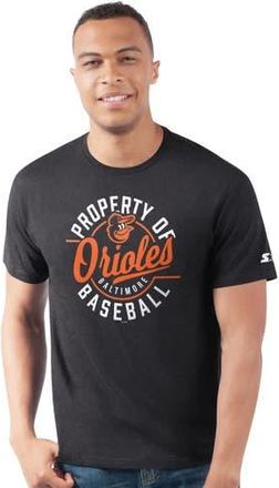Starter Mens Starter Black Baltimore Orioles Prime Time Property Of T-Shirt at Nordstrom, Size Xx-Large
