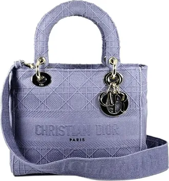 Dior Pre-owned Caro Mini Bag - - Pre-owned - Donna - Viola - ONE SIZE