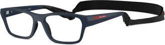 Prada PS 03Rv Mag 1O1 Optical Frame - Heren - Brillen - Blauw - 54 MM - Accessoires