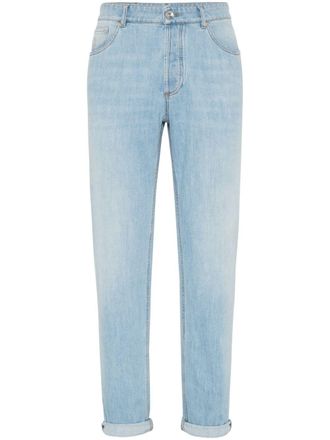 デニム・ジーパン BRUNELLO CUCINELLI LIGHT BLUE COTTON DENIM Brunello Cucinelli - Light Blue Cotton Denim Jean
