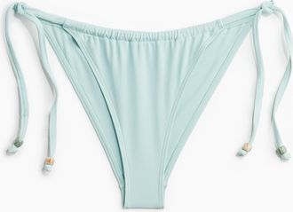 H&M Tie-Tanga Bikinihose - Turquoise