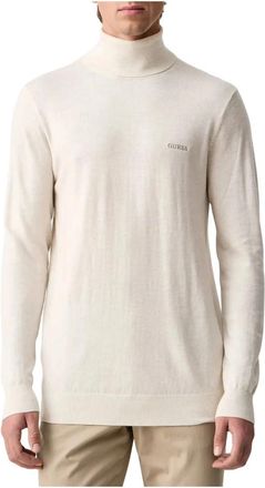 Guess Jersey de cuello alto Nigel - Knitwear - Hombre - Beige - 2XL