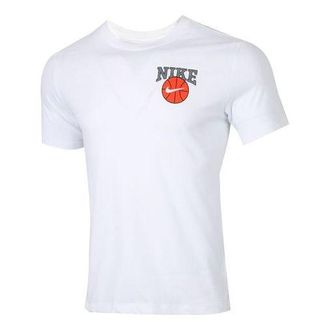Nike Dri-FIT Dunk On U Basketball Printing Short Sleeve White CD1287-100