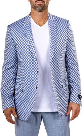 Maceoo Socrates Martyr002 Sport Coat in Blue at Nordstrom, Size 7