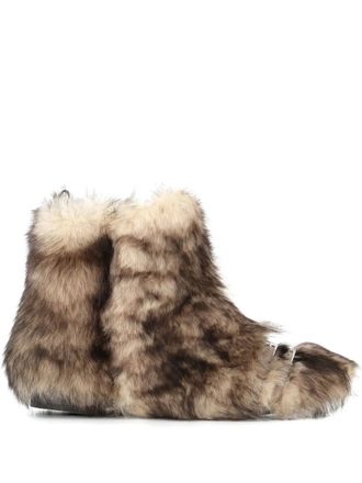 Dove Nuotano Gli Squali Stivali con fibbia - Marrone