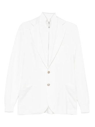 Eleventy single-breasted blazer - men - Fabric - L - White
