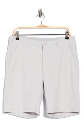 Greg Norman Classic Flat Front Golf Shorts in Shark Grey at Nordstrom Rack, Size 36