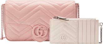 Gucci (WMNS) Gucci GG Marmont Mini Bag Light Pink 751526-AACX5-5945