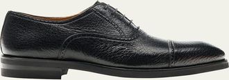 Magnanni Mens Ica Brogue Peccary Leather Oxfords