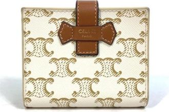 Celine Pre-owned Wallets, female, White, Size: ONE SIZE Pre-owned Plastic Wallet