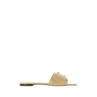 Tory Burch Eleanor Slide - female - Tory Burch - Sliders - Beige - 5 1/2 UK - Shoes