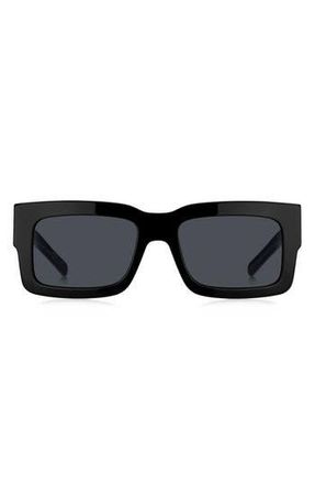 BOSS 54mm Rectangular Sunglasses in 0807-Ir at Nordstrom Rack