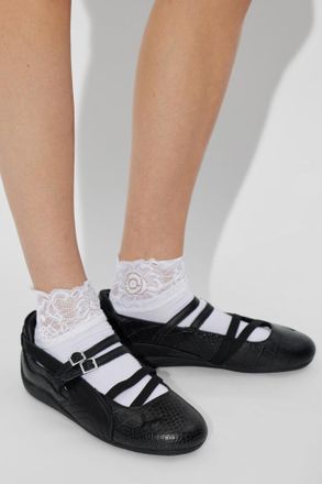 Puma Speedcat Ballet Flats, Womens, Black