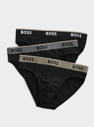 BOSS Mens Onyx stretch briefs Power 3-pack
