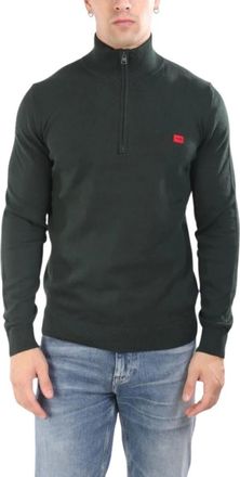 HUGO BOSS Hombre, Jerseys, Verde, Talla: L