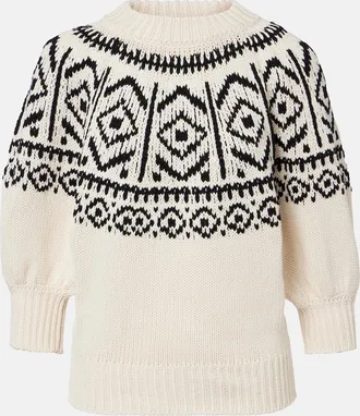 Altuzarra Howard jacquard cotton-blend sweater