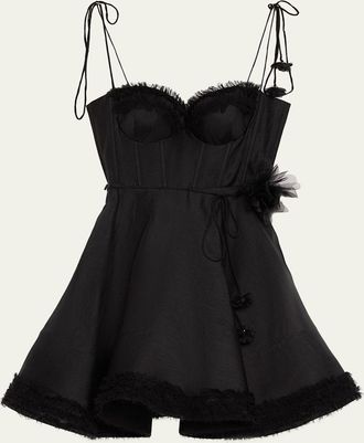Zimmermann Luna Ruffle Mini Dress