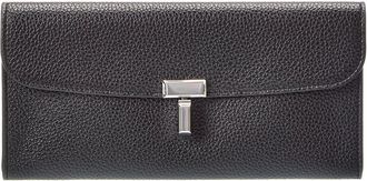 Toteme Toteme T-Lock Leather Continental Wallet