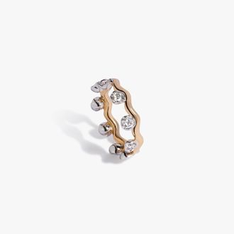 Annoushka Whoopsie Daisy Diamond Ring 18Y & W Q