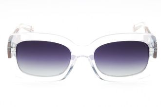 Fila SFI283 Clear Rectangular Acetate Sunglasses - Clear