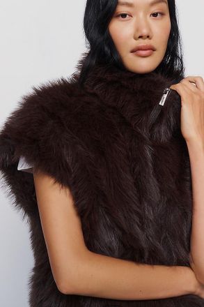 Sanctuary Faux Fur Vest Jacket