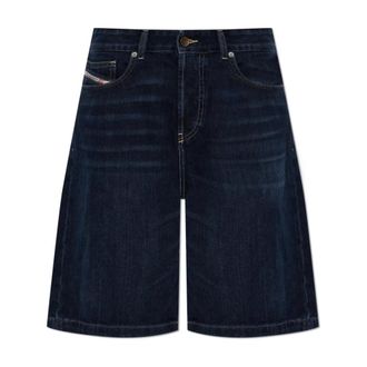 Diesel De-Sire-Short Denim Shorts - Dames - Denim shorts - Blauw - W25 - Denim - Korte Broeken