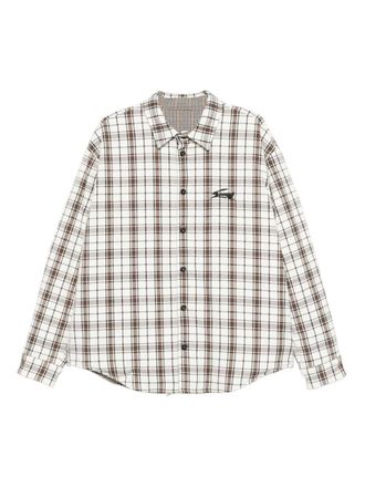 Msgm Double-Face Flannel Shirt