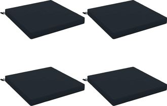vidaXL Cojines De Asiento De 4 Piezas Soest 4 Uds. 100% Poli&eacute;ster Vidaxl