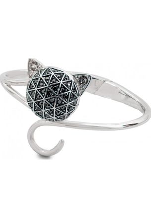 Karl Lagerfeld Womens 5448286 Ladies Ring - Silver Stainless Steel - One Size