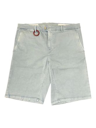 Sartoria Tramarossa Chino shorts met ringdetail - Blauw
