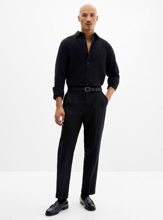 Le 31 Mens Pleated chinos Reykjavik fit - Tapered with pleats