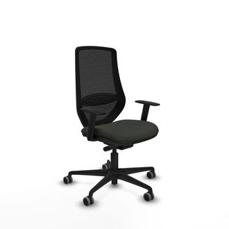 Piqueras y Crespo Piqueras Y Crespo Mardos Silla De Oficina Negra C&oacute;moda