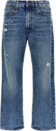 R13 Blue Boyfriend Jeans